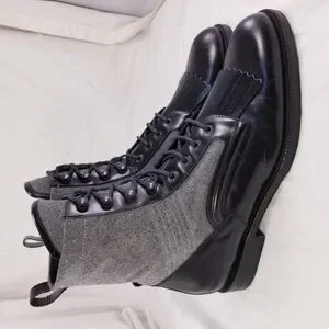 Jimmy Choo | Shoes | Black And Gray Mens Boots By Jimmy Choo  display picture 2